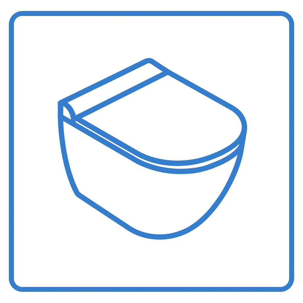 SEREL ASMA KLOZETLER (KAPAK DAHİL) SET