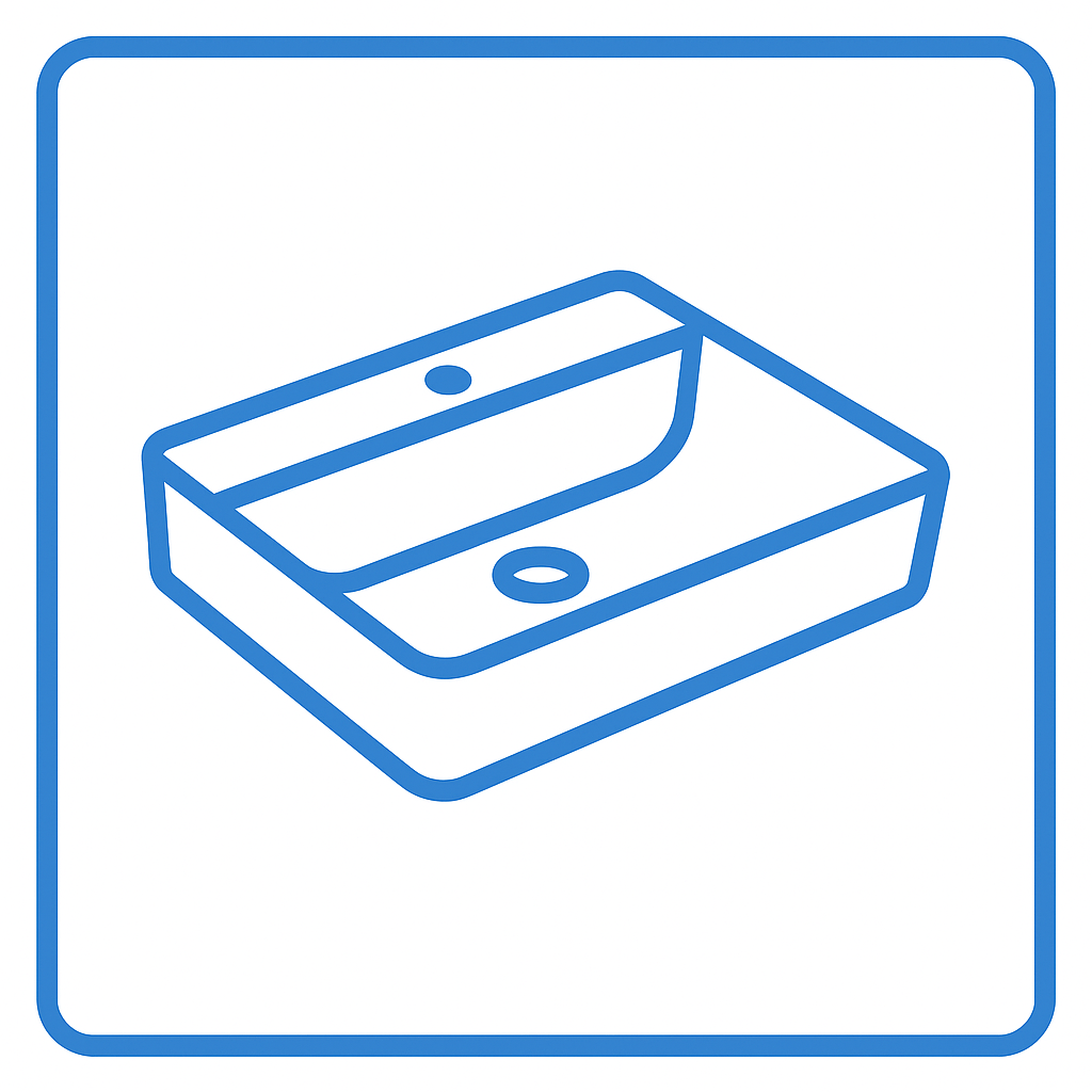 SEREL TEZGAH ÜSTÜ ÇANAK LAVABOLAR