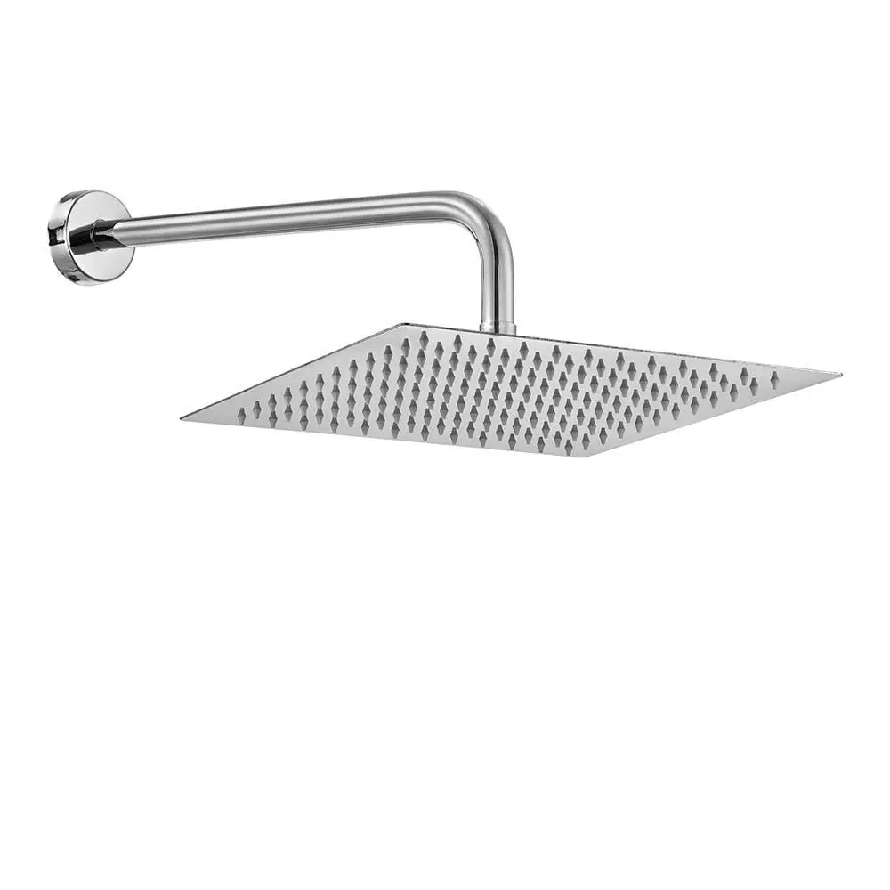 Ar Ark İnce Kare Tepe Duş Başlığı Duvardan Borulu (300x300 mm) 102145058 Ar Ark İnce Kare Tepe Duş Başlığı Duvardan Borulu (300x300 mm) 102145058