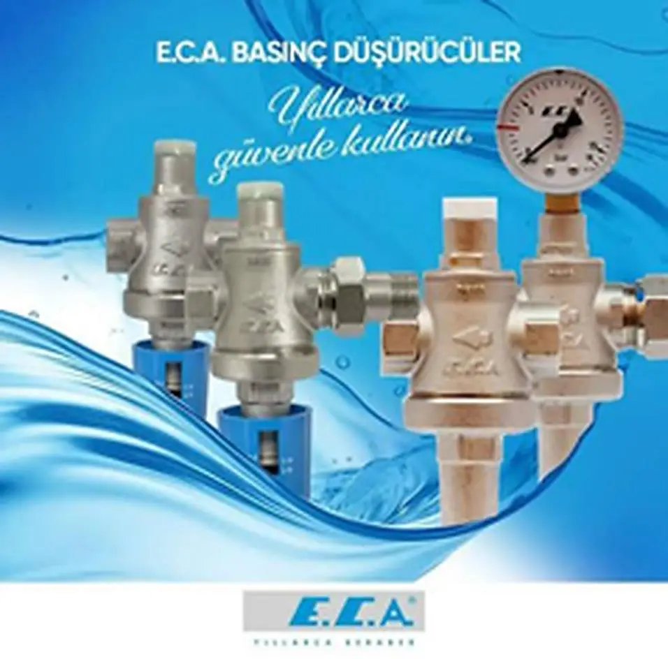 Eca 1" Manometreli Basınç Düşürücü Valf - Allen Ayarlı (iç vida x iç vida) 602111042 Eca 1" Manometreli Basınç Düşürücü Valf - Allen Ayarlı (iç vida x iç vida) 602111042