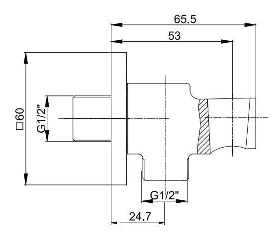 Eca Tiera Ankastre Duş Seti - 2 yollu / 6 parça set - 102199772 Eca Tiera Ankastre Duş Seti - 2 yollu / 6 parça set - 102199772