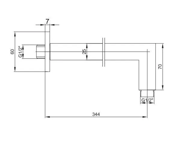 Eca Tiera Ankastre Duş Seti - 3 yollu / 7 parça set - ECA.ANKSET.BD313 Eca Tiera Ankastre Duş Seti - 3 yollu / 7 parça set - ECA.ANKSET.BD313