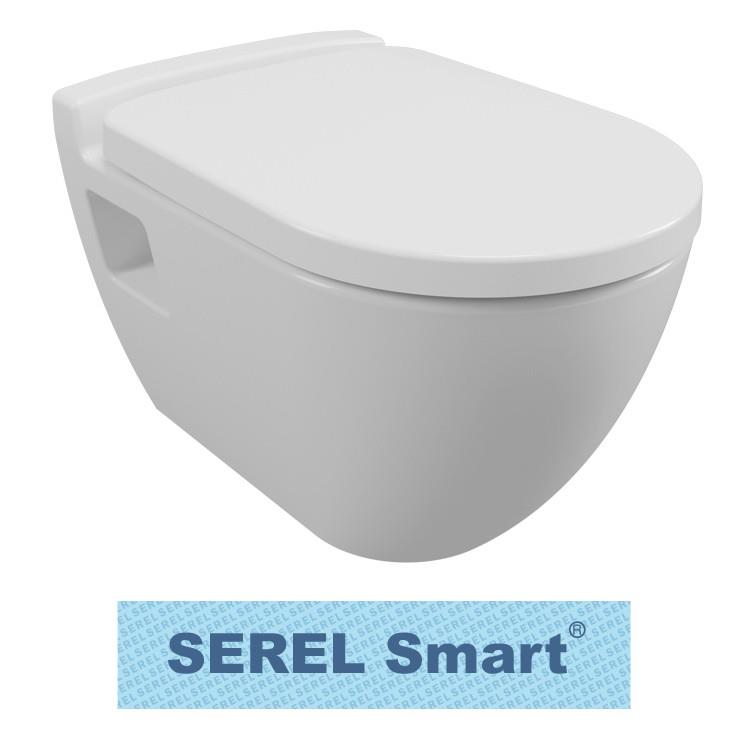 Serel Smart 52 Cm Asma Klozet Kapak Hariç SM10ODS110H Serel Smart 52 Cm Asma Klozet Kapak Hariç SM10ODS110H