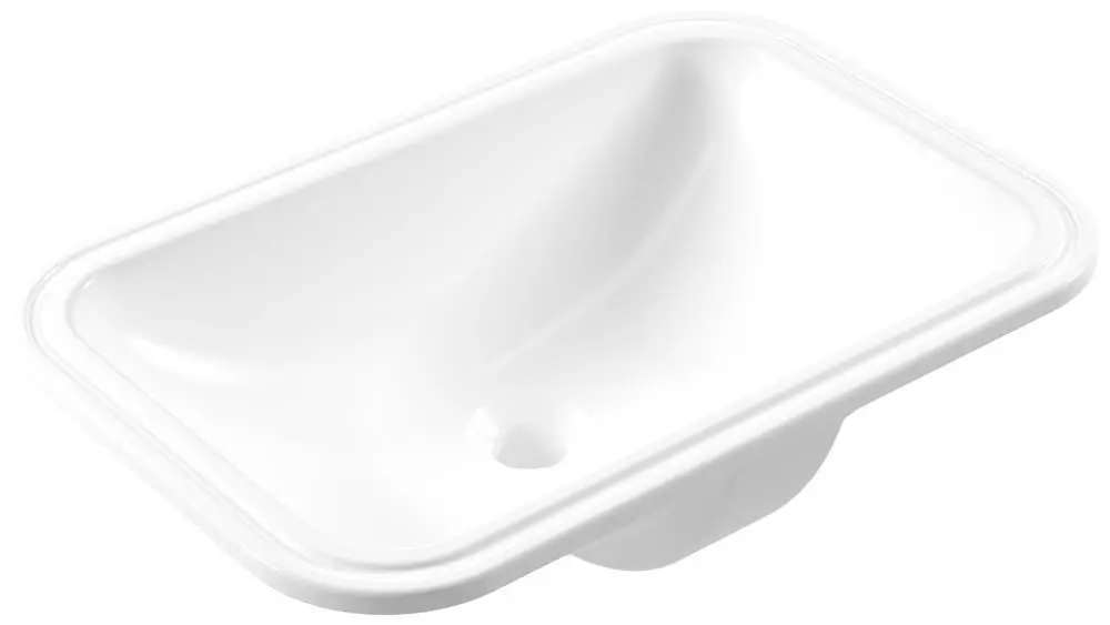 Serel Star 54 cm Dikdörtgen Tezgah Altı Lavabo 0511DSS110H Serel Star 54 cm Dikdörtgen Tezgah Altı Lavabo 0511DSS110H